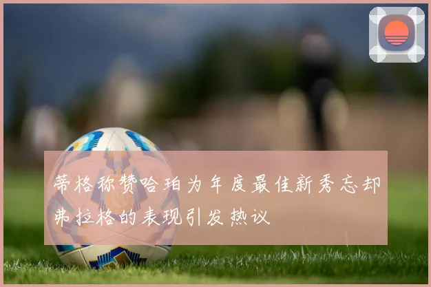 蒂格称赞哈珀为年度最佳新秀忘却弗拉格的表现引发热议